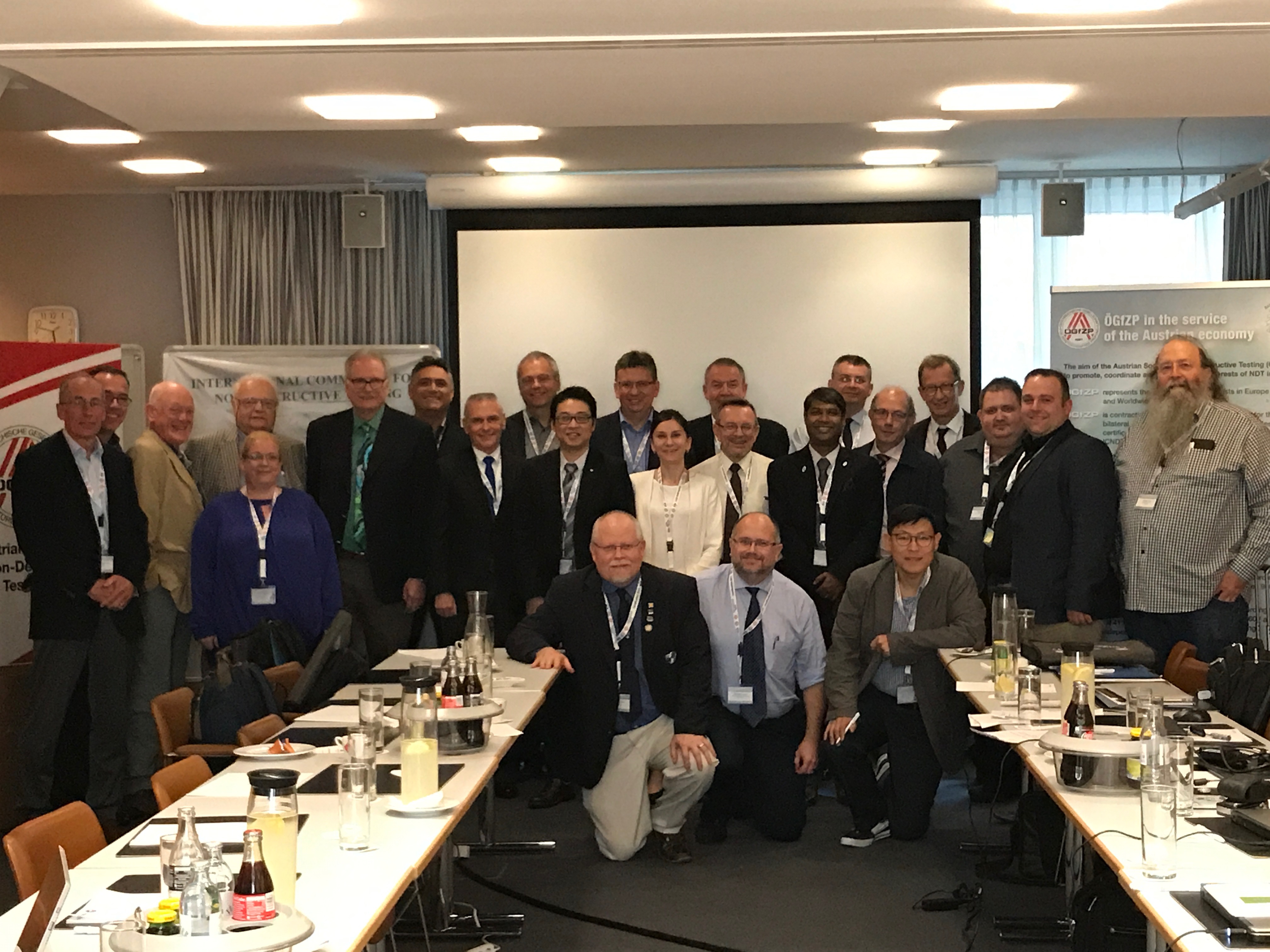 Заседание рабочей группы WG1 ICNDT по квалификации и сертификации персонала НК в рамках международной конференции «Сертификация 2017», Вена, Австрия, июнь 2017 года